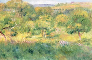 Der Rand eines Waldes in der Bretagne, 1893